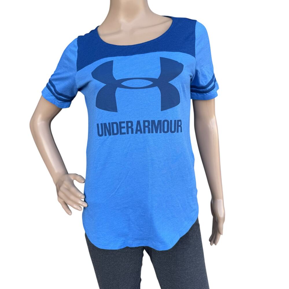 Under Armour HeatGear Loose Fit Scoop Neck Tee Small